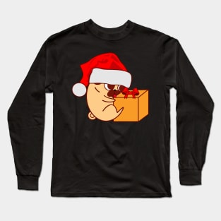 Merry Christmas pug !! Long Sleeve T-Shirt